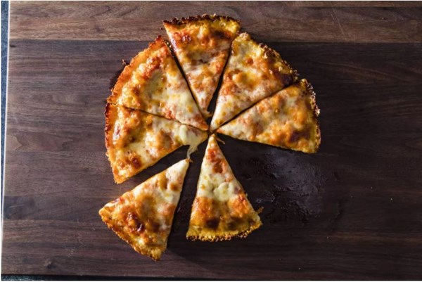 Cast iron pan pizza