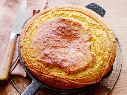 Cast-iron skillet cornbread