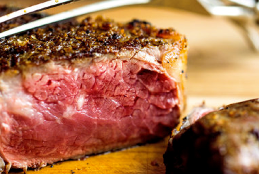 Cast-iron steak 