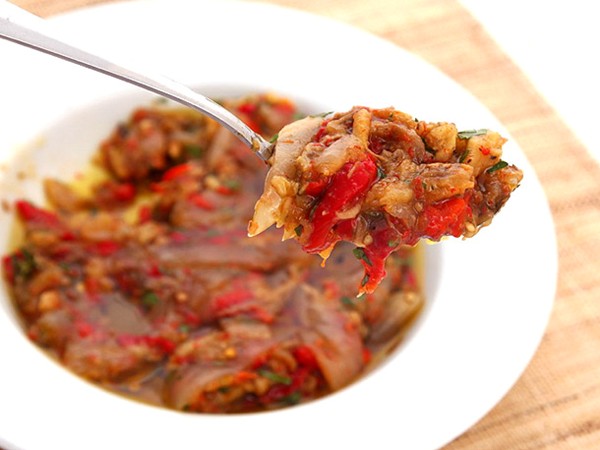 Catalan-style ash-roasted vegetables (Escalivada)