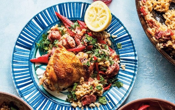 Catalan-style paella (Arroz a la Catalana)