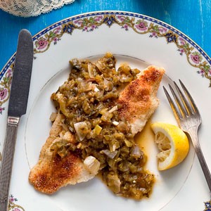Catfish courtbouillon