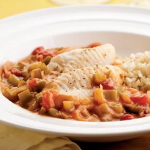 Catfish etouffée