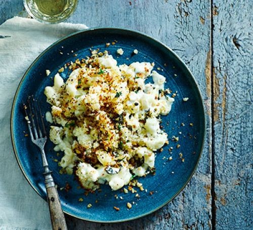 Cauli cheese macaroni