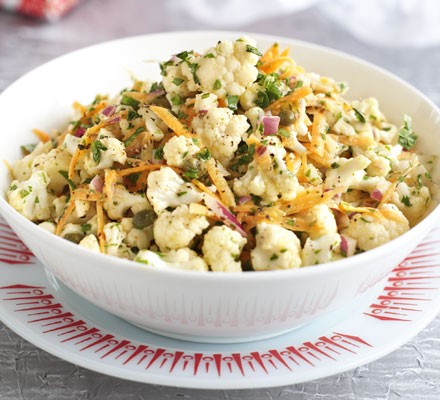 Cauliflower & carrot salad