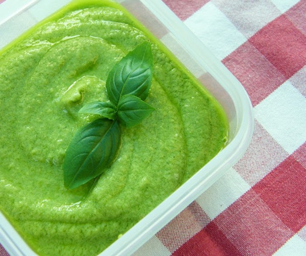 Cauliflower & pea pesto