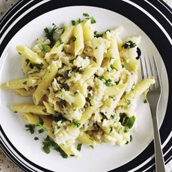 Cauliflower and anchovy penne
