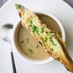 Cauliflower and bacon soup