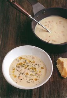 Cauliflower and cannellini bean soup