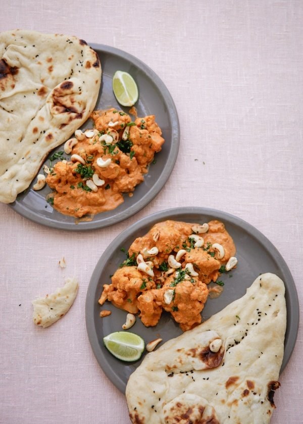 Cauliflower and cashew nut curry