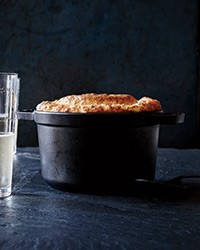 Cauliflower-and-Gruyére soufflé 