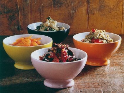 Cauliflower and pine nut salad