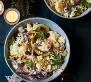 Cauliflower baked rice