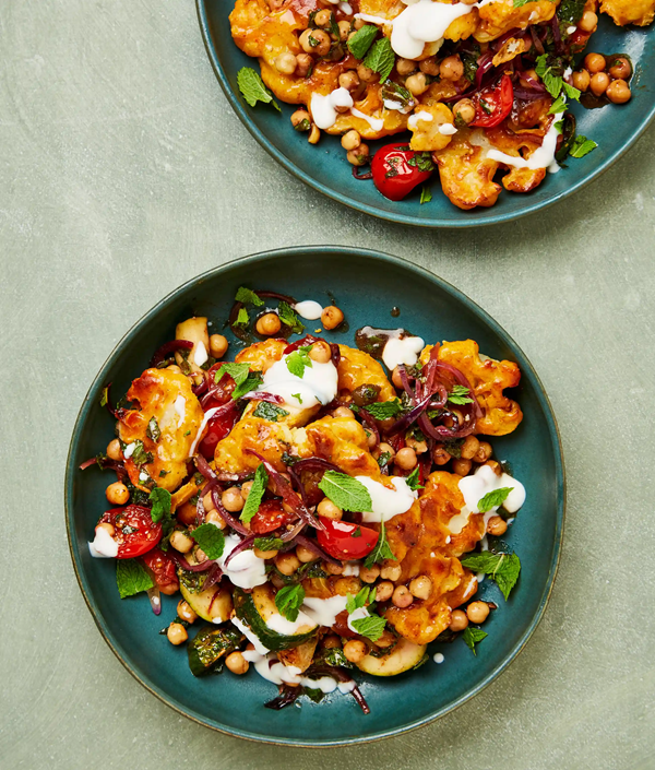 Cauliflower bhaji chaat