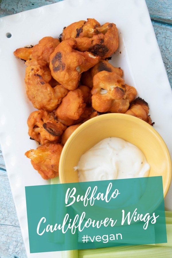 Cauliflower Buffalo wings