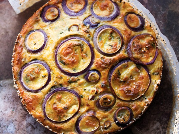 Cauliflower cake from 'Plenty More' (Cook the Book)