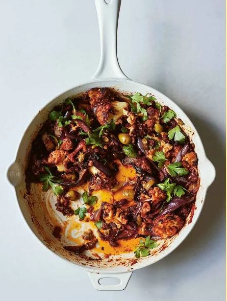 Cauliflower caponata