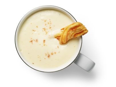 Cauliflower-cheddar soup