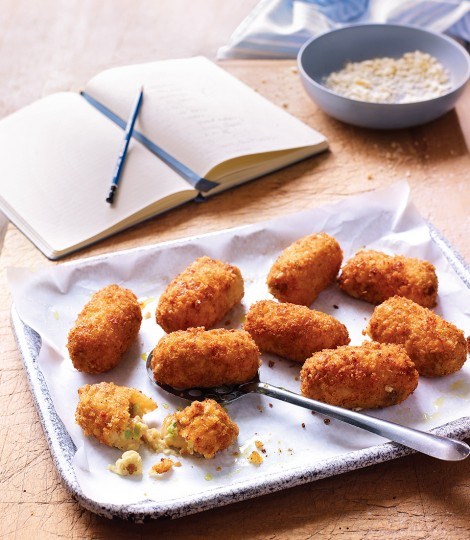 Cauliflower cheese croquettes