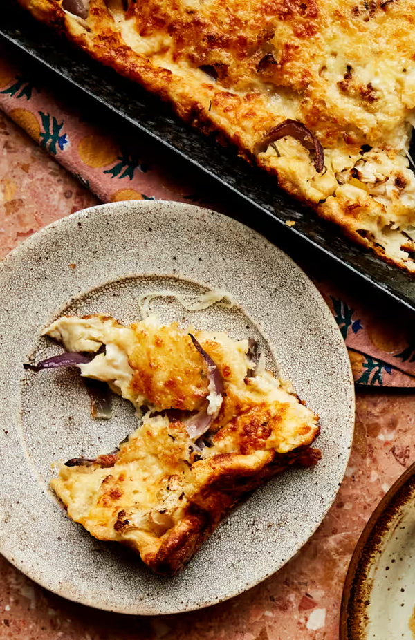 Cauliflower cheese toad in the hole