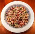 Cauliflower "couscous" salad