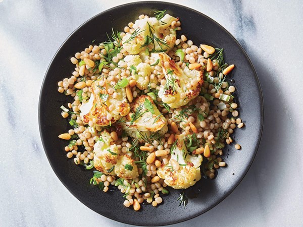 Cauliflower-couscous toss