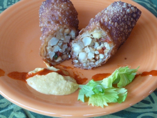 Cauliflower egg rolls...?