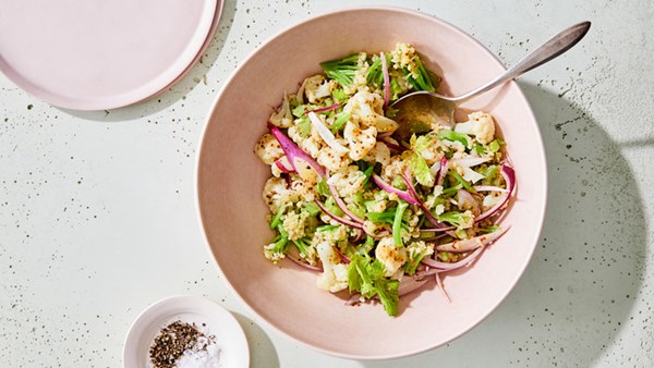 Cauliflower faux-tato salad