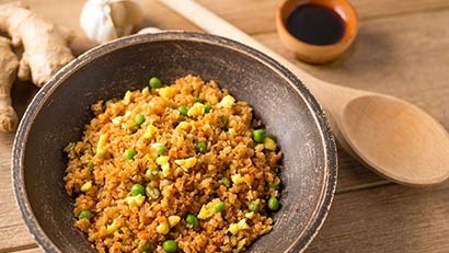 Cauliflower fried rice