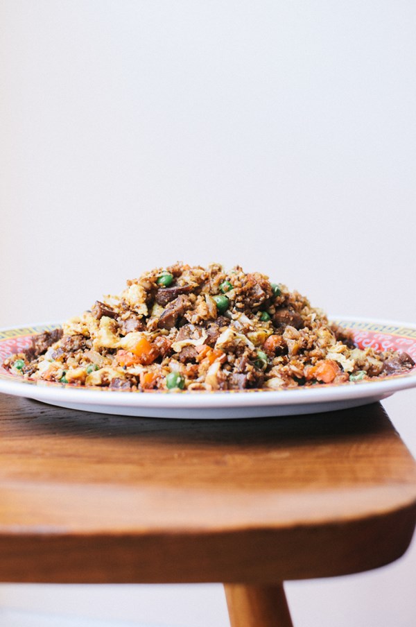 Cauliflower fried rice