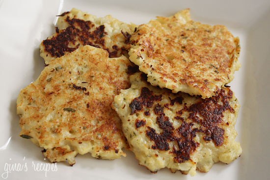 Cauliflower fritters
