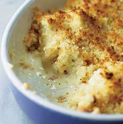 Cauliflower gratin