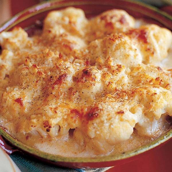 Cauliflower gratin