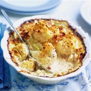 Cauliflower gratin