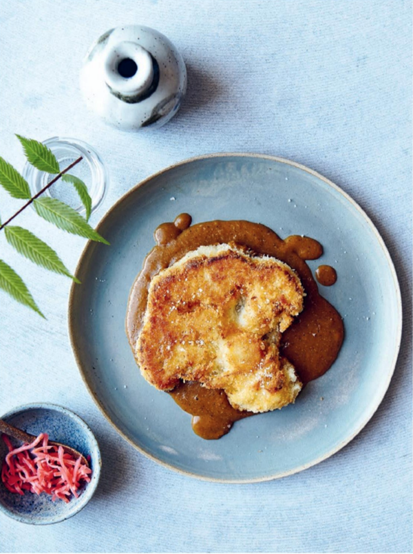 Cauliflower katsu curry