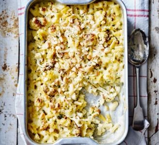 Cauliflower mac & cheese 