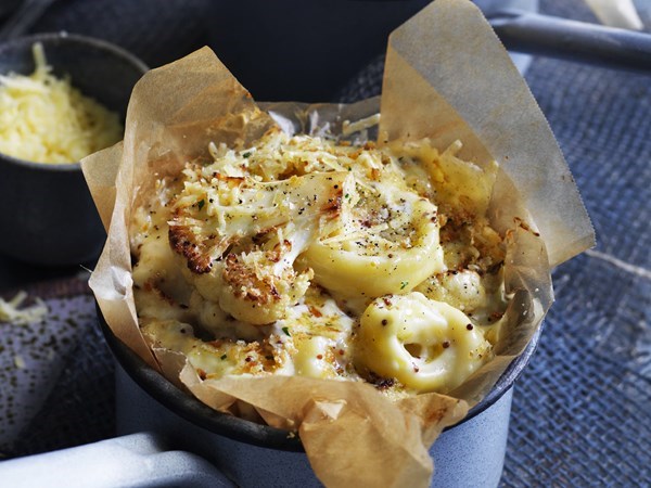 Cauliflower mac ’n’ cheese