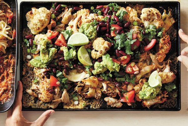 Cauliflower nachos