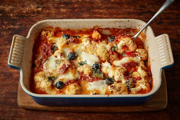 Cauliflower Parmigiana