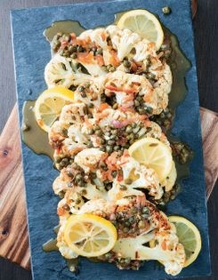 Cauliflower piccata