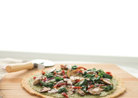 Cauliflower pizza crust