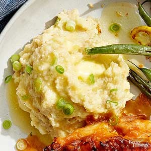 Cauliflower-potato mash