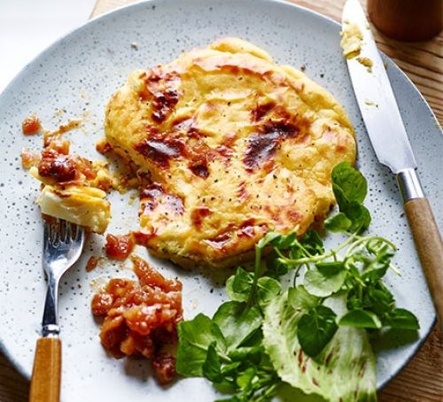 Cauliflower rarebits