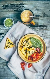 Cauliflower samosas