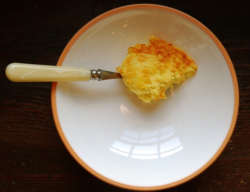 Cauliflower spoon eggs