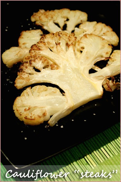 Cauliflower steaks