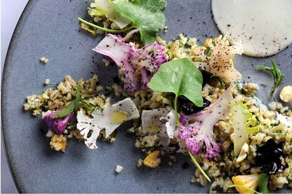 Cauliflower textures [Agnar Sverrisson]