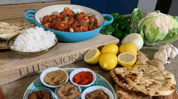 Cauliflower tikka masala