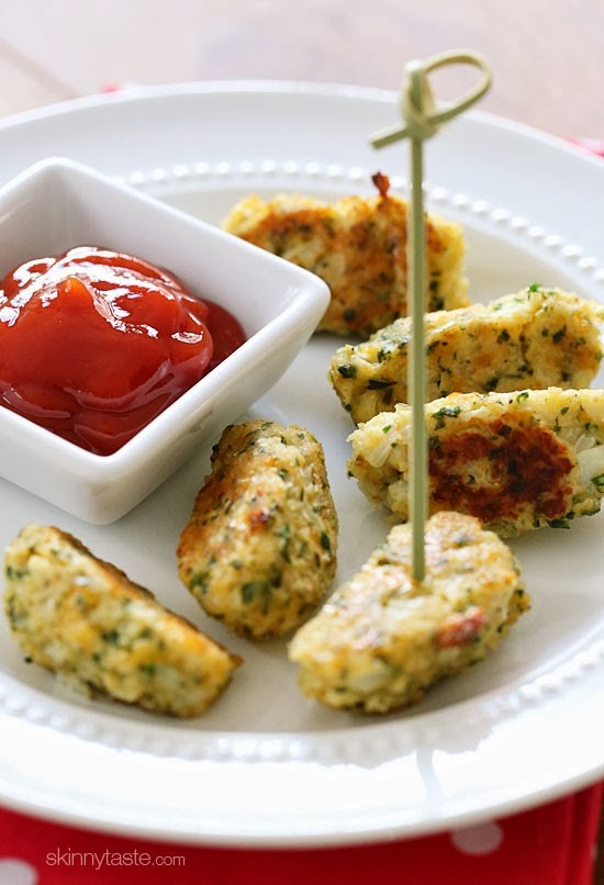 Cauliflower tots