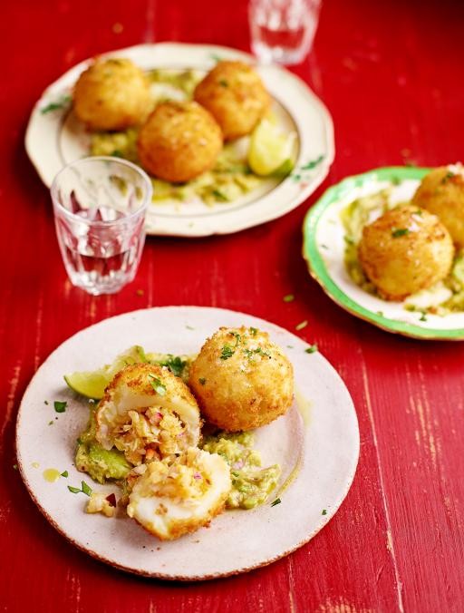 Causa croquettes